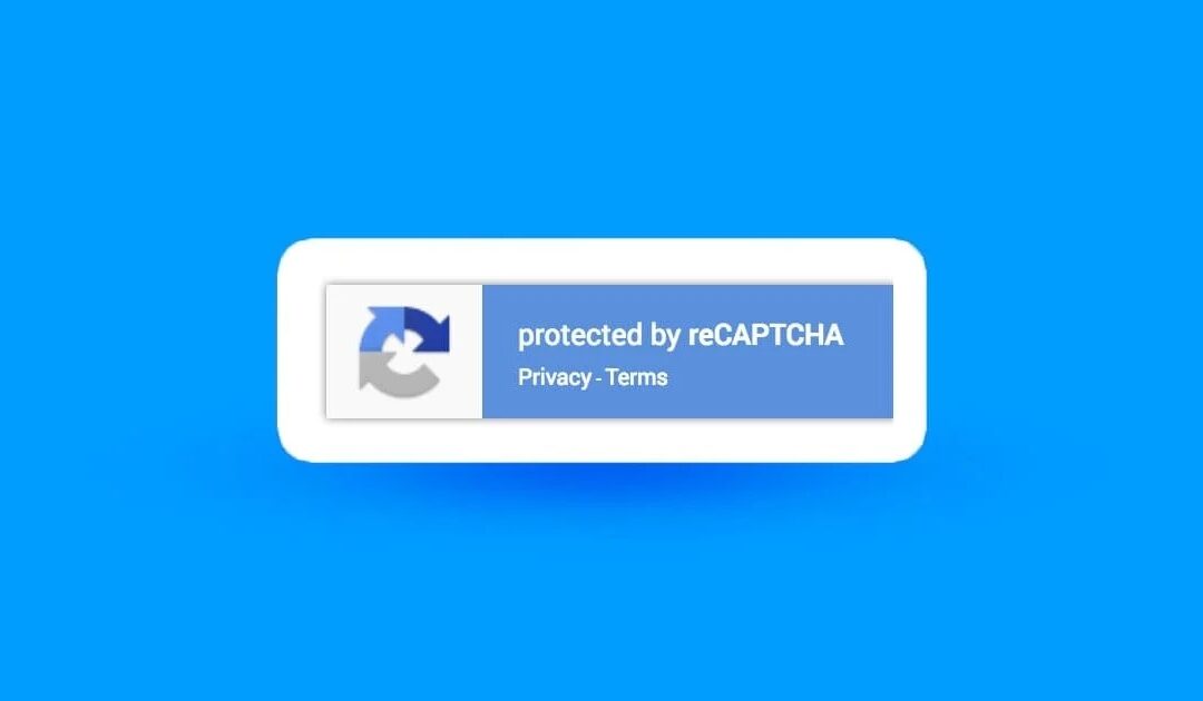 ¿Qué es el ícono de reCAPTCHA y cómo te protege?